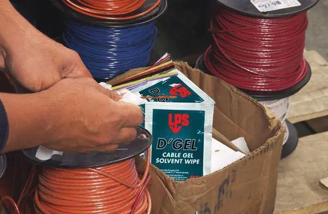 Alt view image 2 of 2 - LPS 61244 D'Gel(R),Solvent Degreaser Wipes,Orange