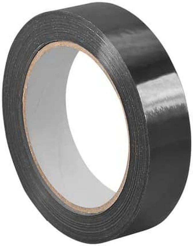 Main image of TAPECASE TC414 Bag Sealing Tape,UPVC,Black,3/8In x 72Yd