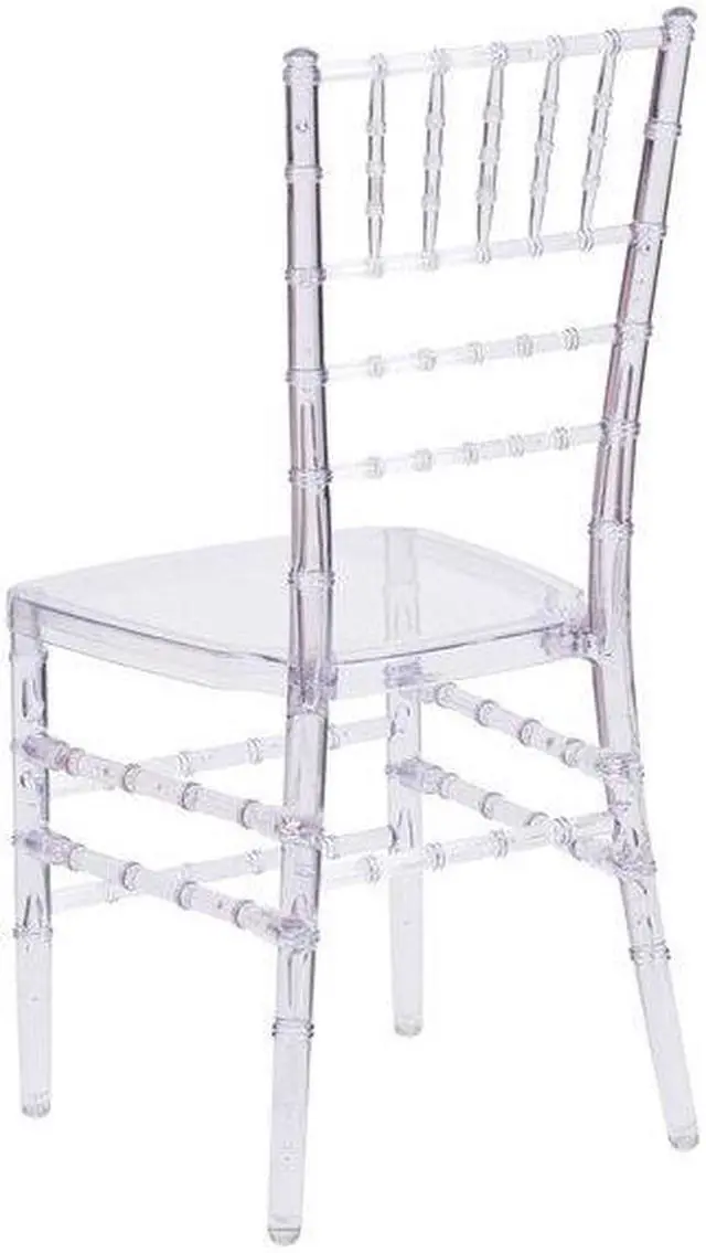 Alt view image 20 of 20 - Flash Elegance Crystal Ice Stacking Chiavari Chair