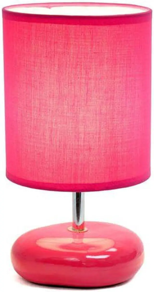 Alt view image 4 of 7 - Simple Designs Stonies Small Stone Look Table Bedside Lamp