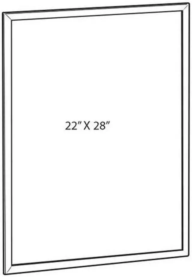 Alt view image 3 of 4 - Azar Displays Large Format Snap Frame 28 x 22-inch 300222-SLV