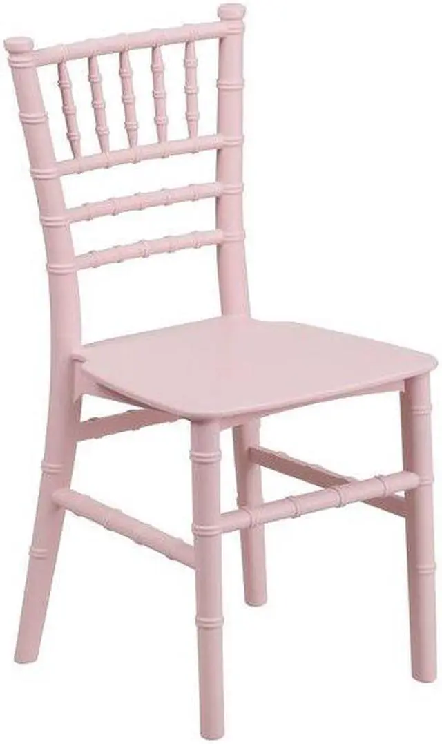 Alt view image 15 of 20 - 10 Pk. Kids Pink Resin Chiavari Chair