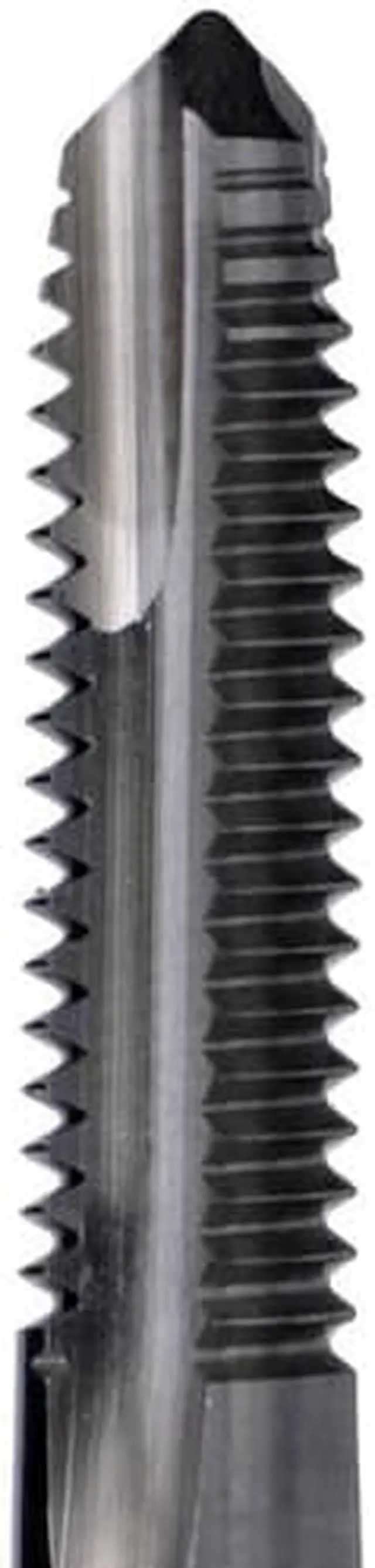 Alt view image 6 of 9 - Drill America T/A57023 T/a Series High-Speed Steel Spiral Pointed Gun Tap, Uncoated (Bright) Finish, Round with Square End Shank, #1-72 Size