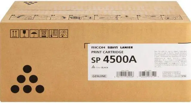 Alt view image 7 of 8 - RICOH CORP. 407319 Print Cartridge SP 4500A short