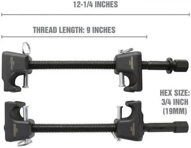 Alt view image 2 of 4 - OEMTOOLS 25553 McPherson Strut Spring Compressor
