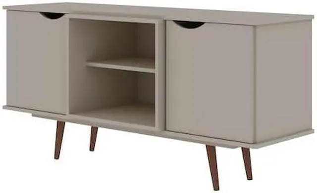 Alt view image 12 of 14 - Hampton 53.54 TV Stand in Off White