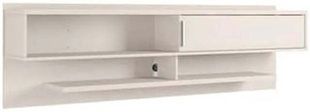 Alt view image 10 of 14 - Astor 70.86 Floating Entertainment Center in Off White