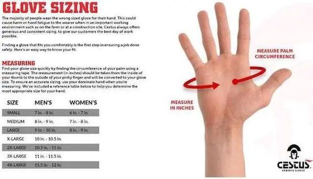 Alt view image 2 of 2 - CESTUS 5076-2XL Winter Impact Gloves, Cotton Palm, Waterproof, Insulated, 2XL