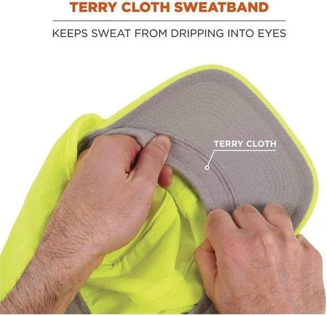 Alt view image 5 of 9 - Cooling Hat, Lime, One Size