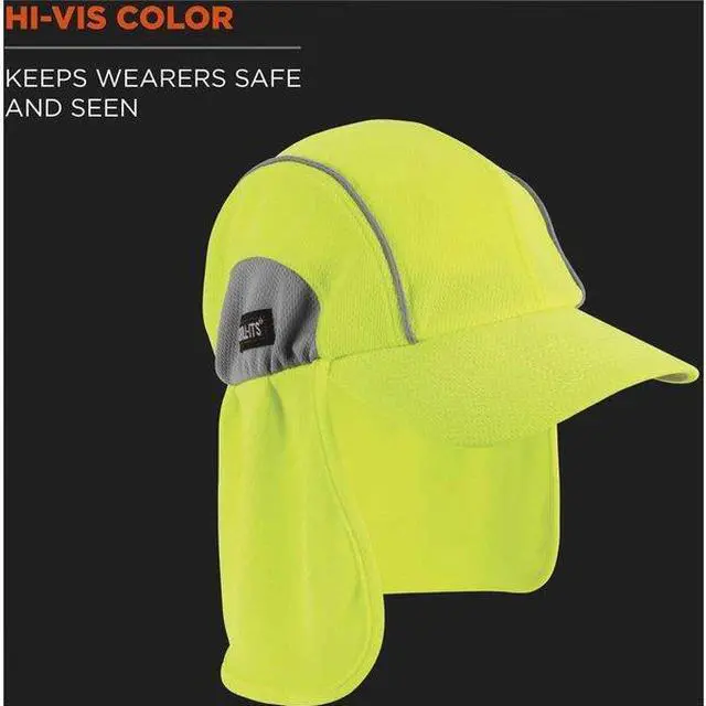 Alt view image 8 of 9 - Cooling Hat, Lime, One Size