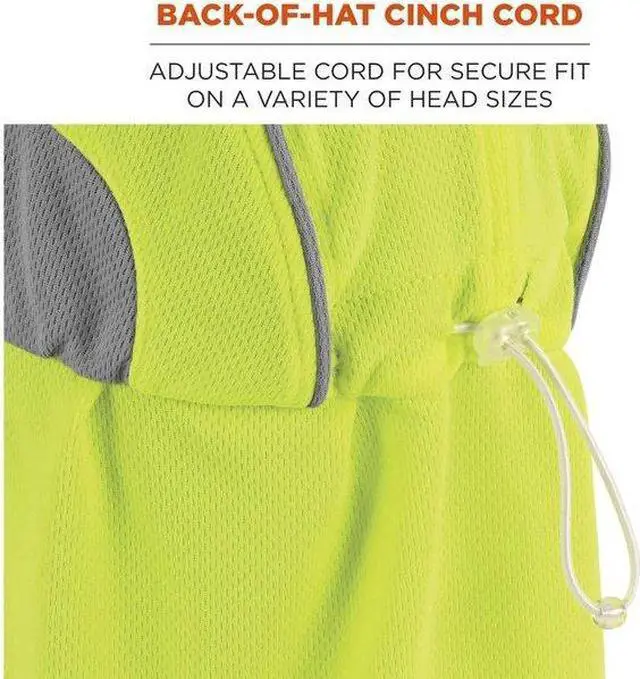 Alt view image 7 of 9 - Cooling Hat, Lime, One Size