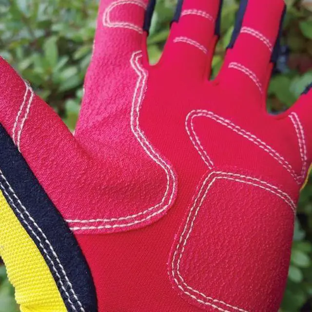 Alt view image 3 of 3 - CESTUS 3094-S Impact Gloves, Cotton Palm with Skid-X Rough Out, S,PR