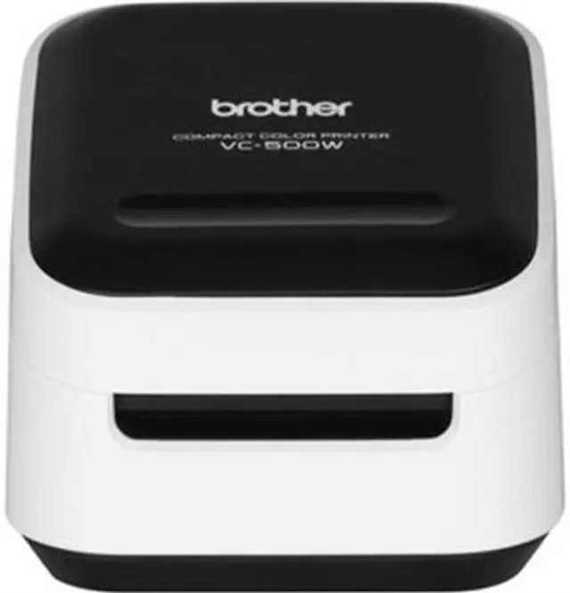 Alt view image 10 of 20 - Brother VC500W Wireless Compact Color Label & Photo Printer
