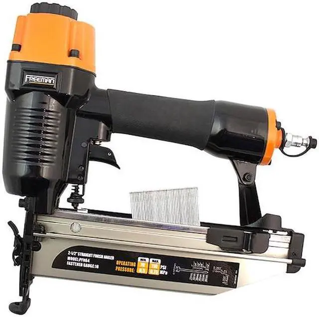 Alt view image 10 of 11 - Pneumatic 16-Gauge 2-1/2 In. Straight Finish Nailer