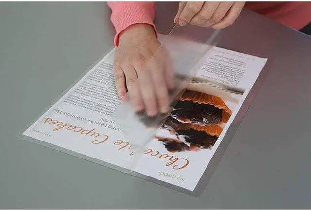Alt view image 5 of 9 - Self-Sealing Laminating Pouches, 9 x 11-3/5 inches , 50 Pouches per Pack, Letter Size (170-30858)