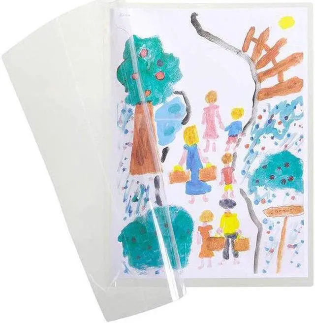 Alt view image 6 of 9 - Self-Sealing Laminating Pouches, 9 x 11-3/5 inches , 50 Pouches per Pack, Letter Size (170-30858)