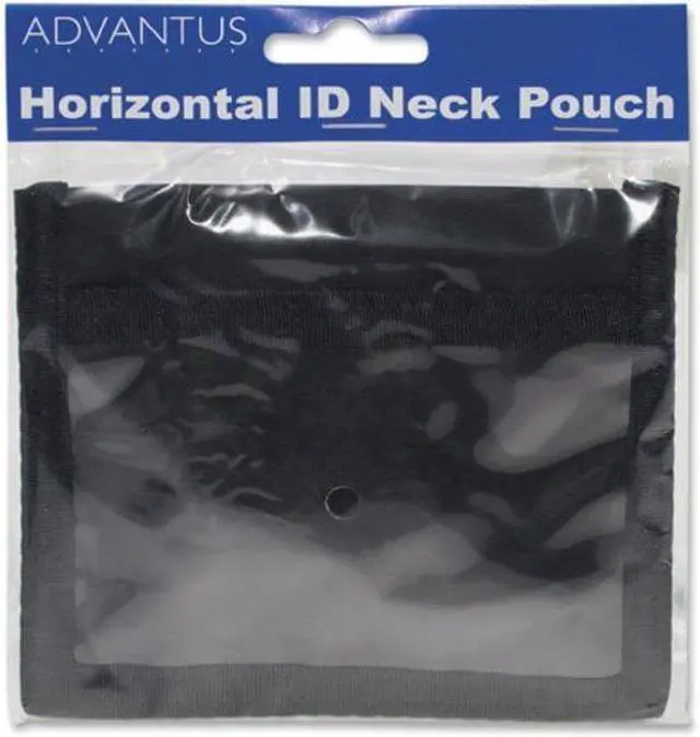 Alt view image 4 of 8 - Advantus Horizontal ID/Convention Neck Pouch (AVT75452)