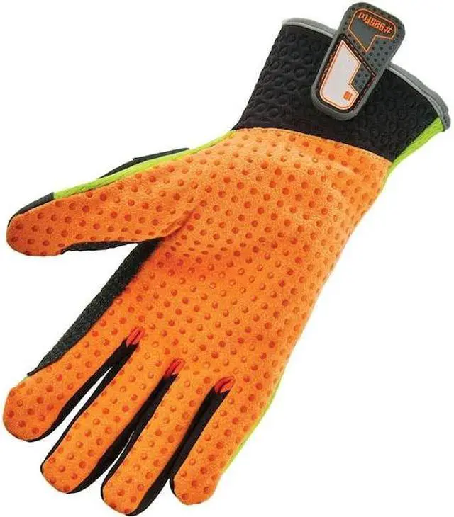 Alt view image 4 of 4 - 925F(x) XL Lime Standard Dorsal Impact-Reducing Gloves