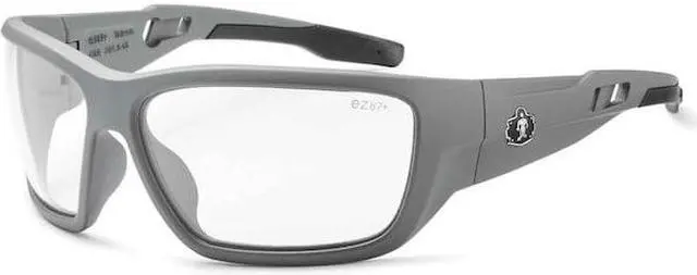Alt view image 3 of 3 - Ergodyne Skullerz Baldr Safety Glasses-Matte Gray Frame, Clear Lens