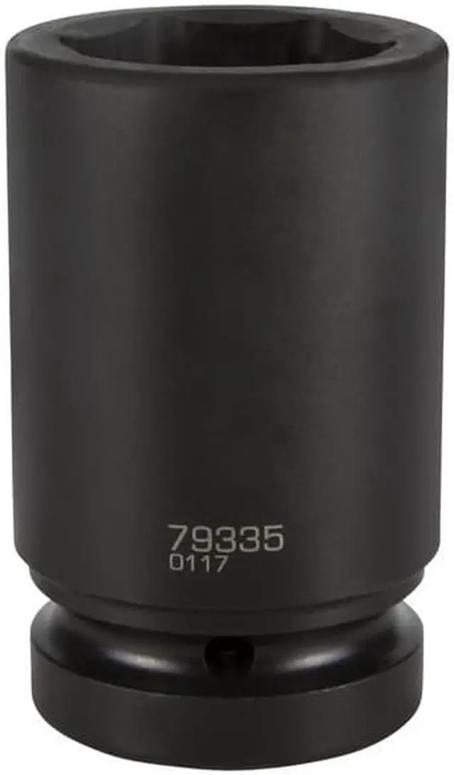Alt view image 2 of 2 - STEELMAN 79335 1" Drive x 1-1/2" 6-Point Deep Impact Socket, 79335