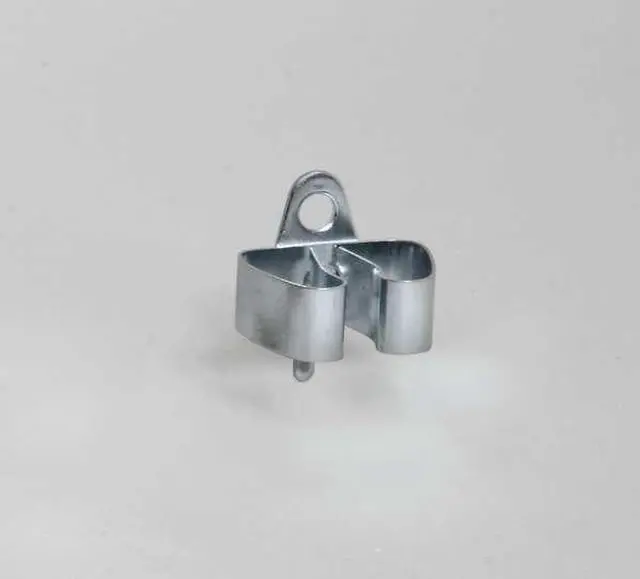 Alt view image 8 of 8 - Triton Products 73107 DuraHook 3/4-Inch to 1-1/4-Inch Hold Range 2-1/8-Inch Projection Annealed Chromate Dipped Steel Extended Spring Clips for DuraBoard or 1/8 Inch and 1/4 Inch Pegboard, 10-Pack