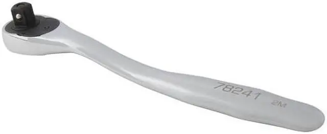 Alt view image 8 of 8 - STEELMAN PRO 78241 72-Tooth 1/2-Inch Drive Thin Profile Ratchet with Offset Handle