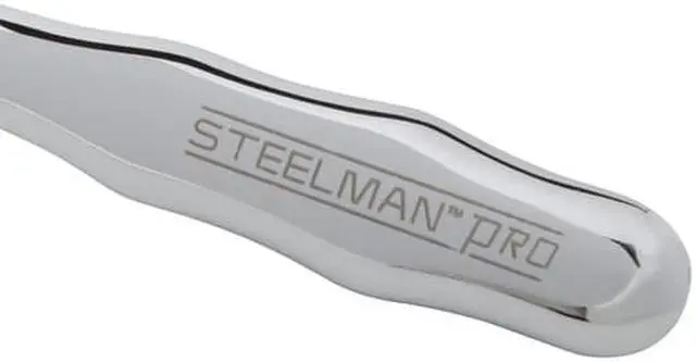 Alt view image 5 of 8 - STEELMAN PRO 78241 72-Tooth 1/2-Inch Drive Thin Profile Ratchet with Offset Handle