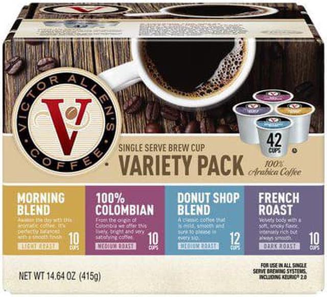 Victor Allen's Coffee Donut Shop Blend Single Serve Medium Roast