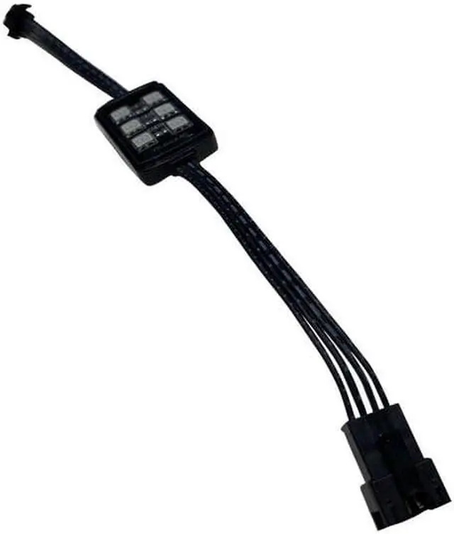 Alt view image 7 of 8 - RS08RGB - ColorADAPT 8-Piece Light 6SMD POD RGB Multi-Color Accent Kit