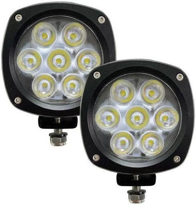 Alt view image 6 of 10 - RS-4CREE-35W-2 - HD Series 4.3in 35W/5,000LM Round CREE LED Spot Light (Pair)