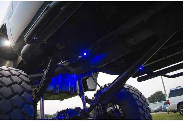 Alt view image 8 of 8 - RSLD4KITCS - ColorSMART 4-LED Rock Light Kit (RGB Multi-Color w/ Black Housings)