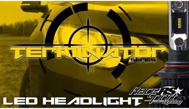 Alt view image 6 of 7 - H11TLED - Terminator Series H11 Fanless LED Conversion Headlight Kit