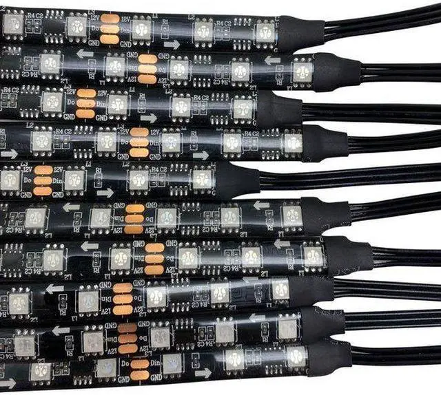 Alt view image 7 of 8 - RSMKCS - ColorSMART RGB LED Flexible Motorcycle Kit w/ Bluetooth Control & Chasing