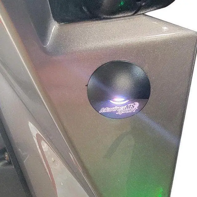 Alt view image 4 of 4 - MARINE SPORT LIGHTING MSDLSSRGB Hydroblast Led Downward Beveled Deck Lighting