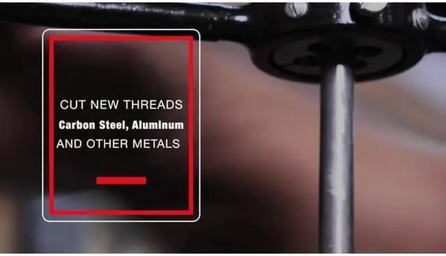Alt view image 8 of 9 - Drill America DWT Series Qualtech High-Speed Steel Round Adjustable Threading Die, 1" Diameter, 1/4"-36 Size (Pack of 1)