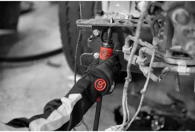 Alt view image 3 of 3 - Chicago Pneumatic Tool CP7267E Non Vacuum Jitterbug Sander with Triangle Delta Design Pad and Random Orbital