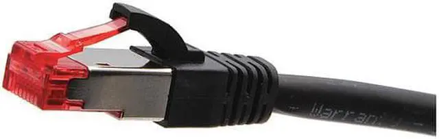 Alt view image 2 of 2 - TRIPLETT CAT6A-25BK Voice and Data Patch Cable,6A,10 GBps