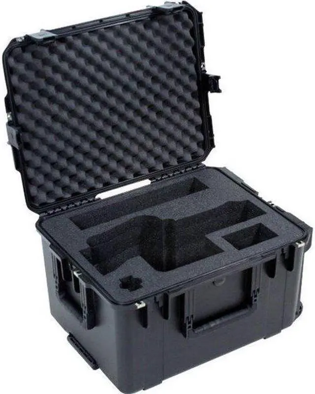 Alt view image 16 of 17 - SKB CASES 3I-2217-10B-C MIL-STD INJECTION MOLDED CASE 10" DEEP W/ CUBED FOAM NEW