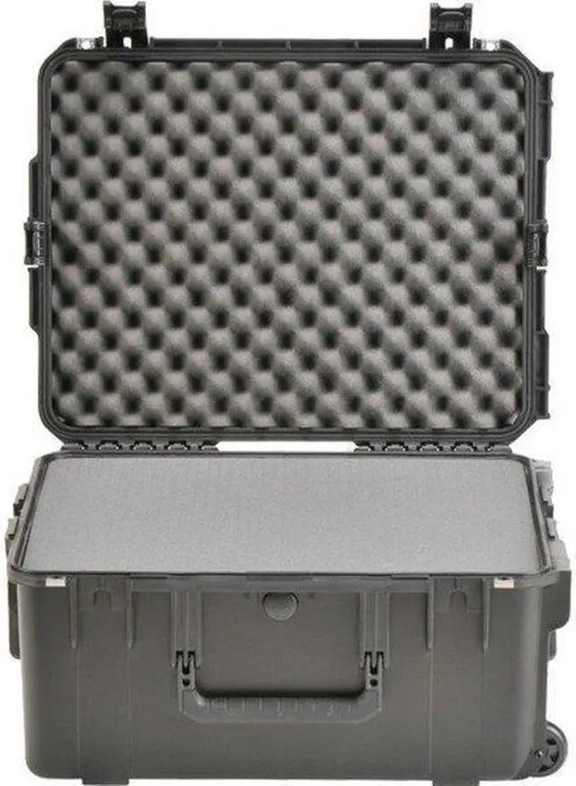 Alt view image 17 of 17 - SKB CASES 3I-2217-10B-C MIL-STD INJECTION MOLDED CASE 10" DEEP W/ CUBED FOAM NEW