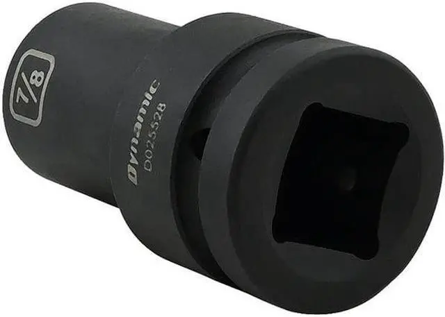 Alt view image 4 of 7 - DYNAMIC D025528 1" Drive Deep Socket, Black Phosphate, Tools 7/8" X 1" Drive, 6
