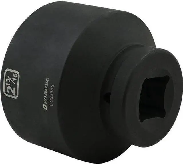 Alt view image 4 of 7 - DYNAMIC D025385 1" Drive Standard Socket, Black Phosphate, Tools 2-13/16" X 1"
