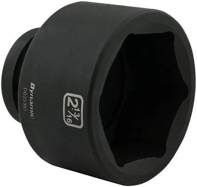 Alt view image 6 of 7 - DYNAMIC D025385 1" Drive Standard Socket, Black Phosphate, Tools 2-13/16" X 1"