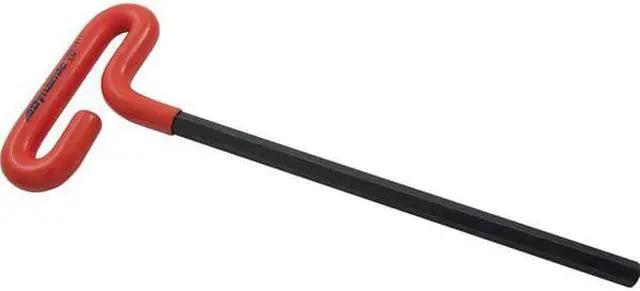 Alt view image 8 of 8 - dynamic tools 8 piece 9" long t-handle sae hex key set, 5/64" - 3/8"