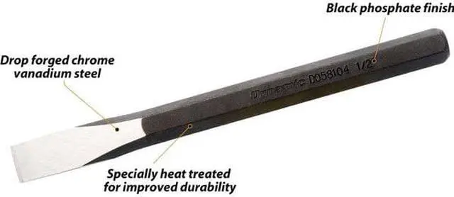 Alt view image 2 of 4 - DYNAMIC D058201 Tools 8 Piece Chisel Set, 1/4" - 1"