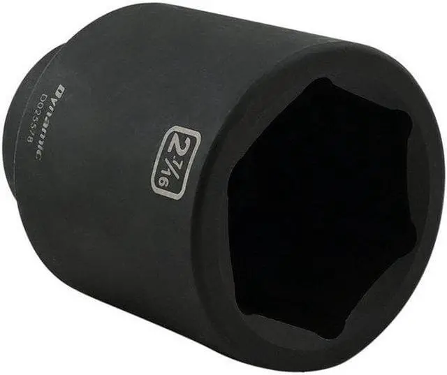 Alt view image 3 of 7 - DYNAMIC D025578 1" Drive Deep Socket, Black Phosphate, Tools 2-7/16" X 1"
