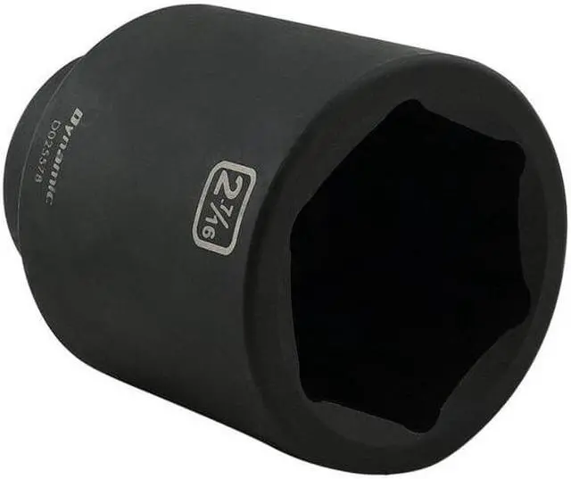 Alt view image 6 of 7 - DYNAMIC D025578 1" Drive Deep Socket, Black Phosphate, Tools 2-7/16" X 1"