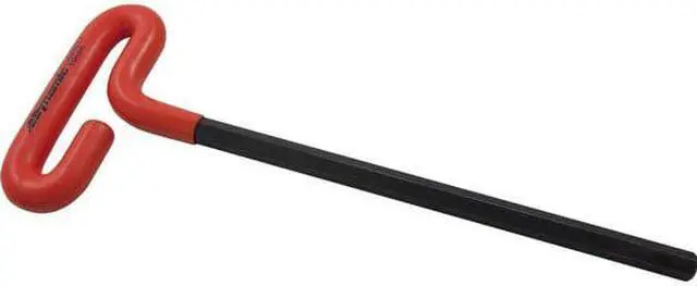 Alt view image 7 of 8 - dynamic 8 piece 9" long t-handle, metric hex key set, 2mm - 10mm