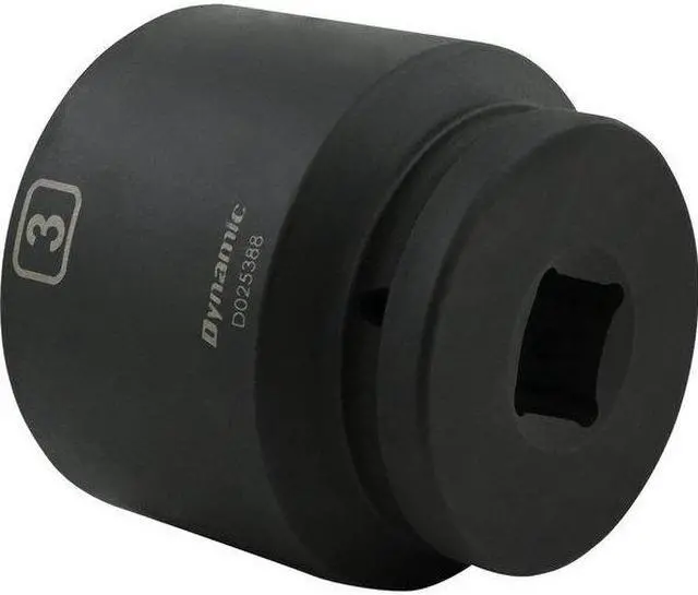 Alt view image 6 of 7 - DYNAMIC D025388 1" Drive Standard Socket, Black Phosphate, Tools 3" X 1" Drive,
