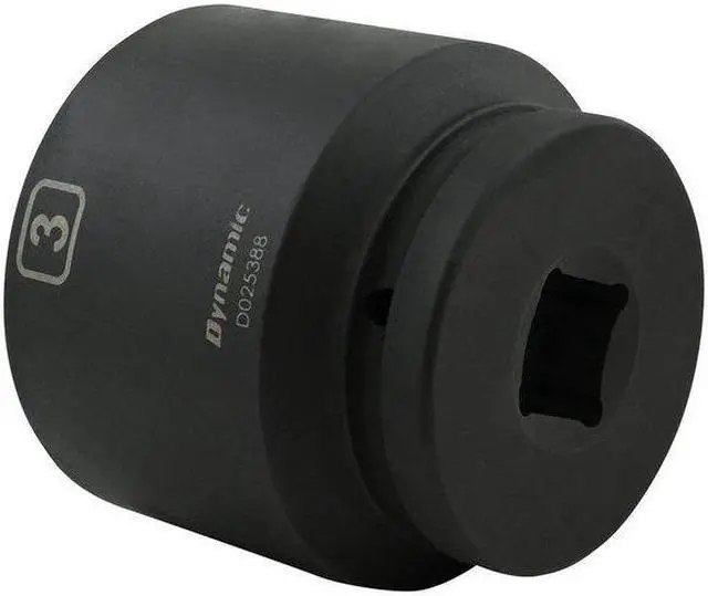 Alt view image 5 of 7 - DYNAMIC D025388 1" Drive Standard Socket, Black Phosphate, Tools 3" X 1" Drive,