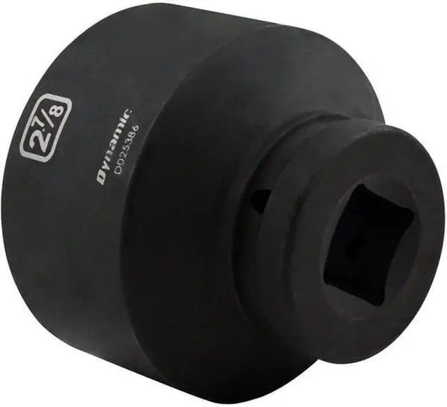Alt view image 4 of 7 - DYNAMIC D025386 1" Drive Standard Socket, Black Phosphate, Tools 2-7/8" X 1"